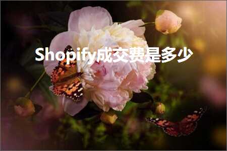 跨境电商知识:Shopify成交费是多少